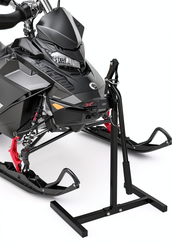Snowmobile Lift Stand by JIANBENKJ Heavy Duty Steel-7
