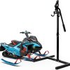 Snowmobile Lift Stand by JIANBENKJ Heavy Duty Steel-2
