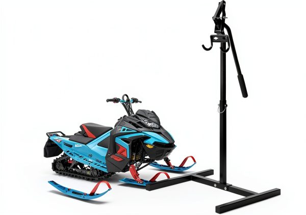 Snowmobile Lift Stand by JIANBENKJ Heavy Duty Steel-2