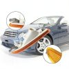 Priprilod Mercedes Side Marker Light Black Amber Waterproof Pair-4