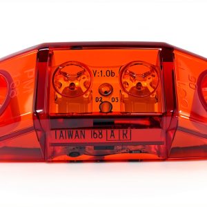 Peterson LED Marker Light 168R Black Waterproof Acrylic Clearance Lamp-0