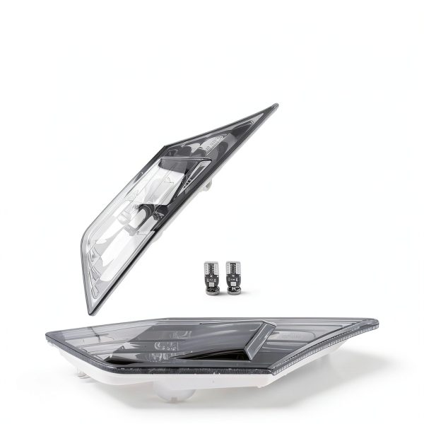 AUTOKAY Side Marker Lamp for Honda Civic 2016-2021 White Smoke Lens-6