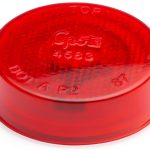 Grote Red Rear Marker Lamp 2-1/2 In Truck Light Waterproof 45832-0