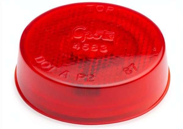 Grote Red Rear Marker Lamp 2-1/2 In Truck Light Waterproof 45832-0