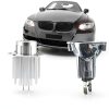 APMAT White LED Angel Eye Marker Lights for BMW E90 2006-2008 2 Count-5