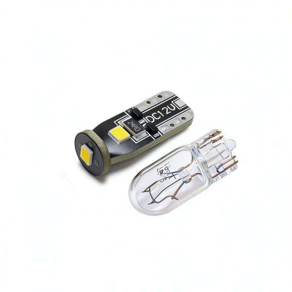 SIR IUS LED 194 LED Bulbs Extremely Super Bright 3030 Chipset for Car truck Interior Dome Map Door Courtesy Marker License Plate Lights Compact Wedge T10 168 2825 Xenon White Pack of 10-3